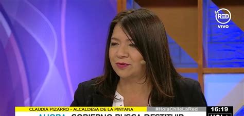 Alcaldesa Claudia Pizarro Por Comentario Transf Bico De Gonzalo De La