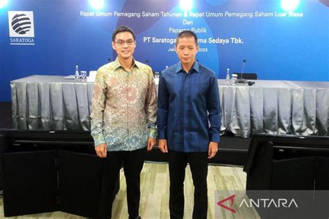 Saratoga Investama Segera Bagikan Dividen Rp1 Triliun Tahun Buku 2022