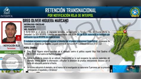 La Alerta Roja De Interpol Que Permiti Detener Al Venezolano Por El