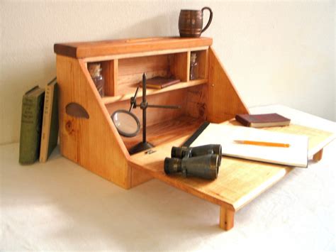 Portable Writing Desk Secretary By Bluejaysworkshop On Etsy