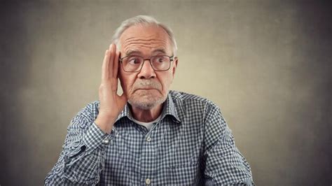 Premium Photo Old Man Pretending Not To Listen