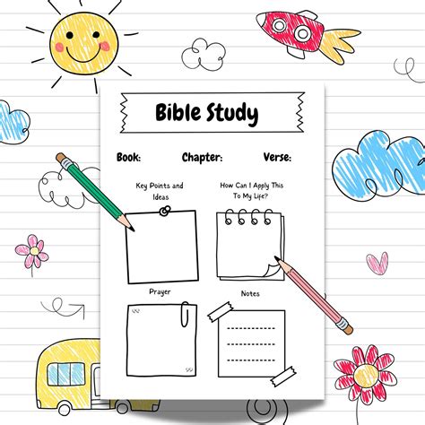 Minimalist Kids Bible Study Guide | Children's Bible Study | Kids