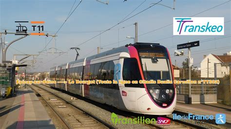 Tramway T Voyage Bord D Un Citadis Dualis D Pinay Sur Seine Le