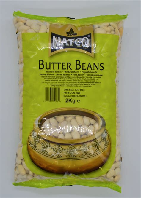 Natco Butter Beans 2kg Taj Stores