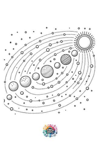 Dibujos De Sistema Solar Para Colorear Dale Color Ahora