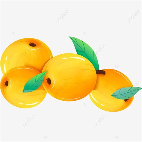 Yellow Fruit Clipart Transparent Background, Yellow Fruit Illustration ...