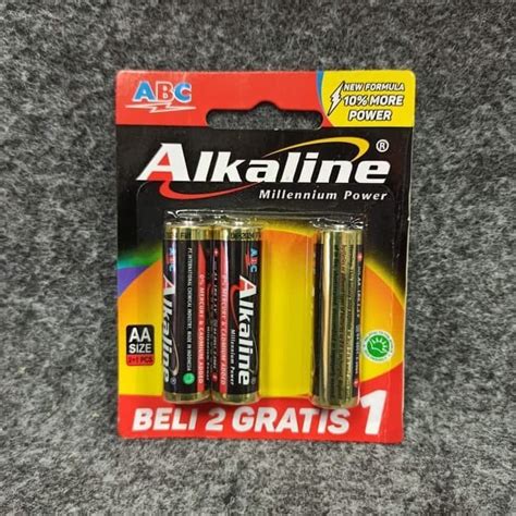 Jual Baterai Aa Abc Alkaline Isi Pcs Shopee Indonesia