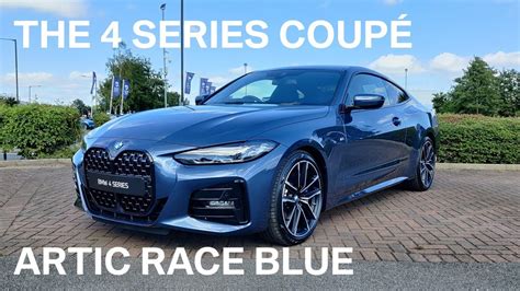 Stunning BMW 4 Series In Artic Race Blue YouTube