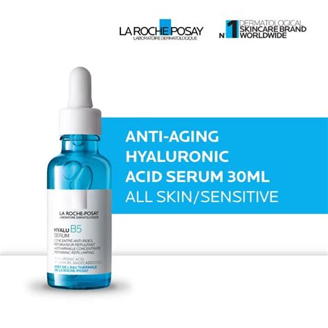 La Roche Posay Hyalu B5 Anti Aging Serum 30ml Serum Hyaluronic Acid Kulit Sensitif Kering