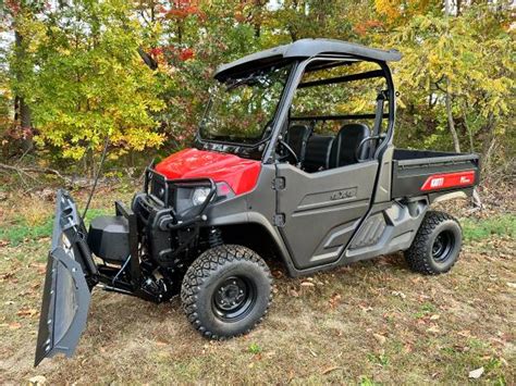 Kioti K9 2400 Diesel Utv With Snow Plow 17500 Garden Items For Sale