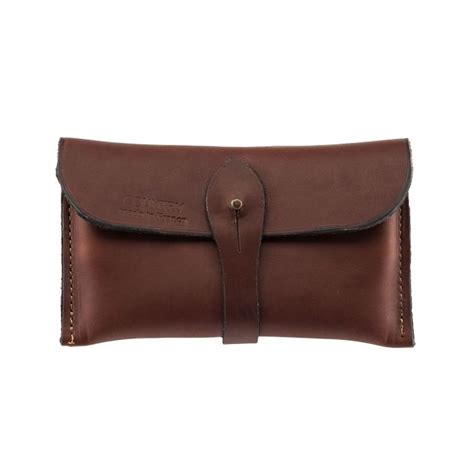 Pochette Sellerie Country Cuir Gras Pour Balles 7 Et 9 MM Luxe