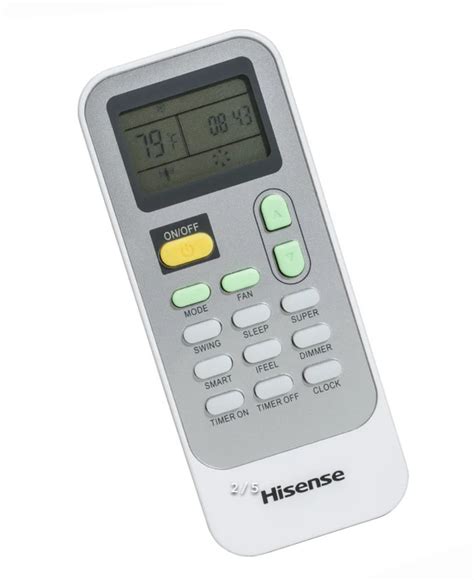 Air Conditioner Remote for Hisense Model: 12 – Remotes Remade