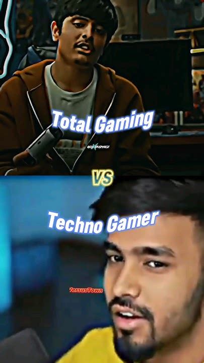 Total Gaming ⚔️ Vs Techno Gamerz 🏹 Shorts Viral Versus