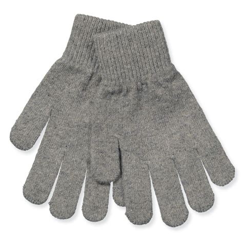 Mikk Line Grey Gloves Graphite Grey Grey