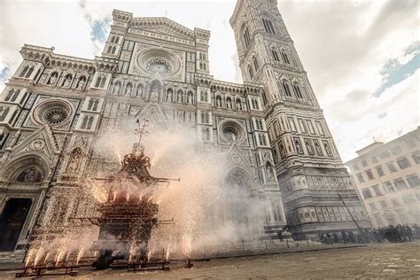 A Pasqua Torna Lo Scoppio Del Carro A Firenze