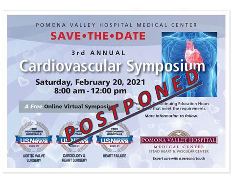 2019 Cardiovascular Symposium Pomona Medical Center