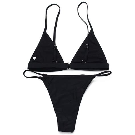 NUEVO Micro Bikinis Sexy Mujer Traje De Baño Traje De Baño Halter Bikini Brasileño Set Beach