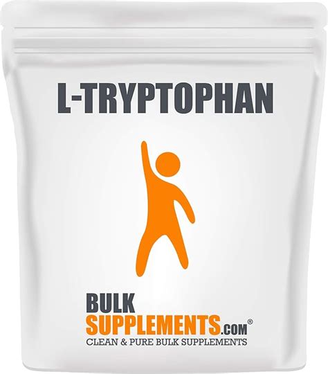 Amazon.com: BulkSupplements.com L-Tryptophan Powder - L Tryptophan ...