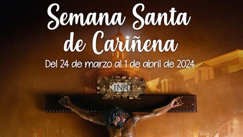 Semana Santa Programa De Actos Y Horarios Ayuntamiento De Cari Ena