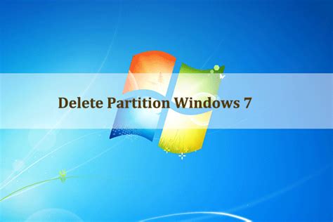 Look Methods Help Quickly Delete Partition Windows Minitool