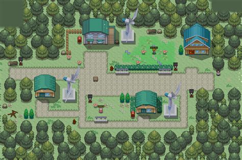 File New Bark Town Png Pokemon Revolution Online Wiki