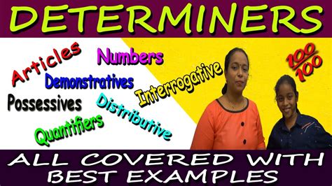 Determiners Articles Demonstratives Interrogatives Quantifiers And Possessives Easyteaching