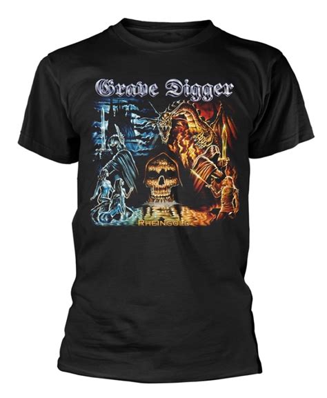 Grave Digger Rheingold Black T Shirt