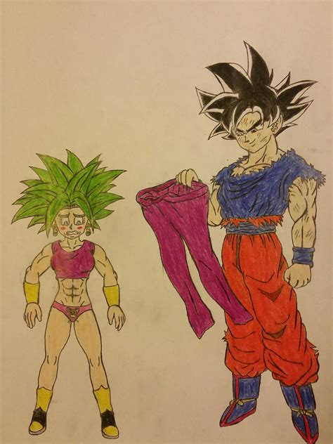 Goku Vs Kefla The Alternate Version By Dcb2art On Deviantart