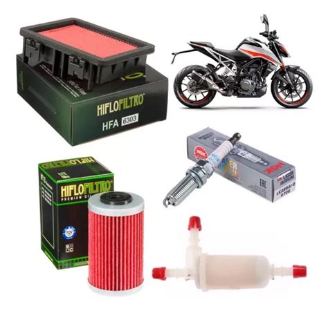 Kit Filtro Aire Aceite Gasolina Buj A Ktm Duke Adven Env O Gratis