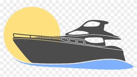 Yacht Motorboat Logo Vector Png Yacht Vector Png Transparent Png