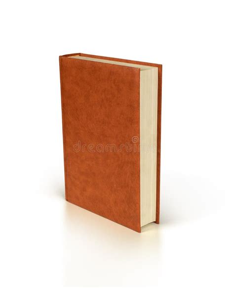 Blank Hardcover Book On White Stock Photo Image Of Document Paper