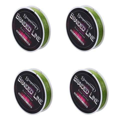 Buy Sougayilang Pe Braided Fishing Line Multifilament Yards Lb