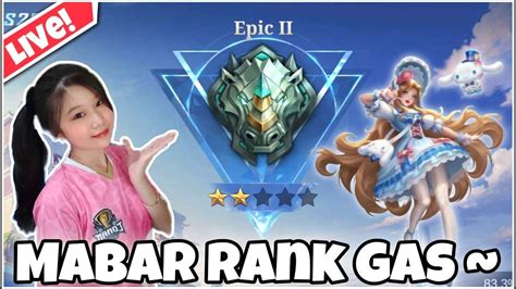 LIVE Mabar Rank Nih MOBILE LEGEND LIVE STREAMING YouTube