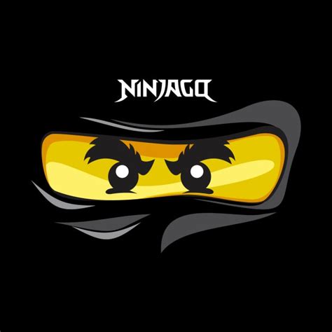 Ninjago Eyes Black Ninja Cole Fanart Fanmade T Shirt Ninjago Pin