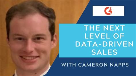 The Next Level Of Data Driven Sales With Cameron Napps Youtube