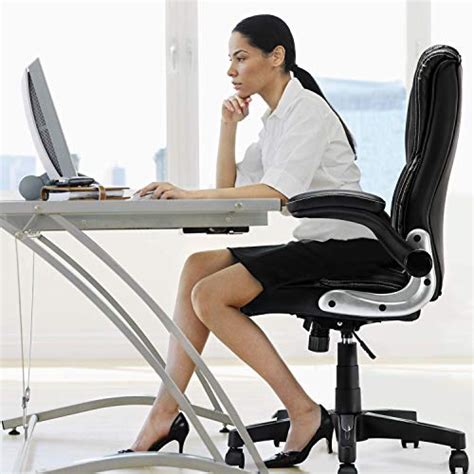 Yamasoro Ergonomic Leather Office Chair High Back Computer Executive