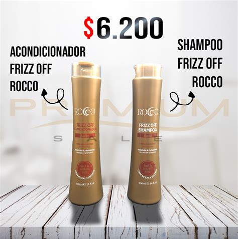 Pack Shampoo Y Acondicionador Frizz Off Rocco Tienda Premium Sale