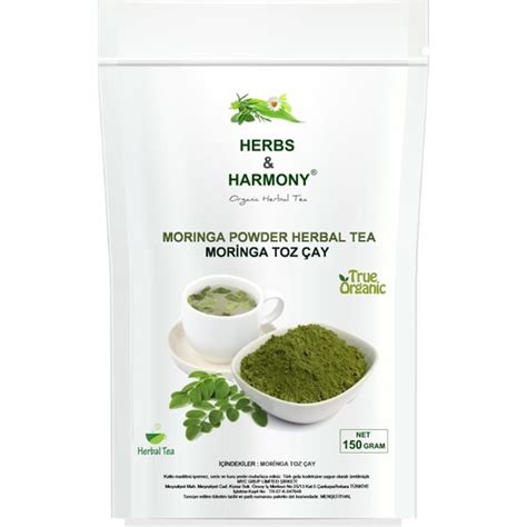 Herbs Harmony Moringa Powder Herbal Tea Moringa Toz Ay Fiyat