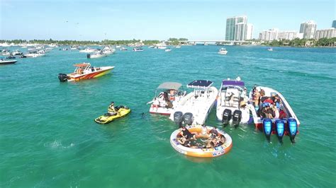 Miami Florida Haulover Sandbar Private Boat Tours In Miami From