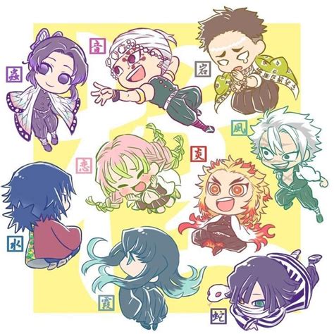 Kimetsu No Yaiba Doujishin Fanart Anime Demon Anime Chibi Anime