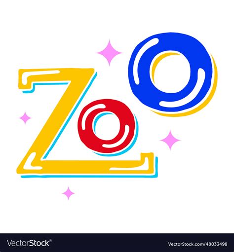 Zoo Royalty Free Vector Image - VectorStock