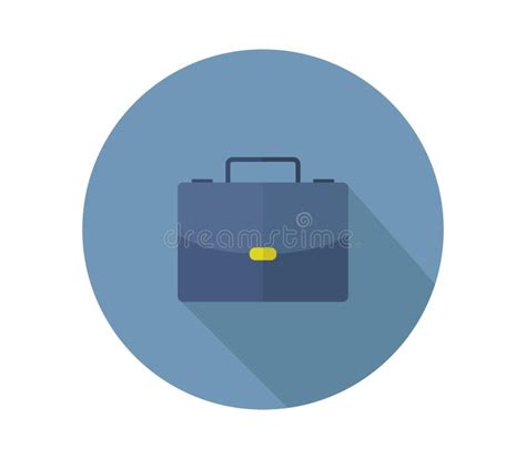 Icono De Bolsa De Trabajo Ilustrado En Vector Sobre Fondo Blanco Stock