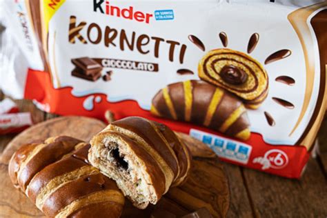 Ferrero Arrivano I Kinder Kornetti Food