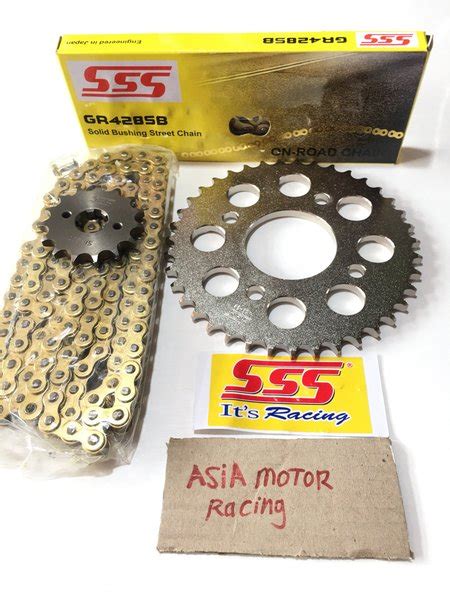 Jual Gear Set SSS 428 Jupiter MX New Jupiter Mx Rantai SSS 428 SB Di