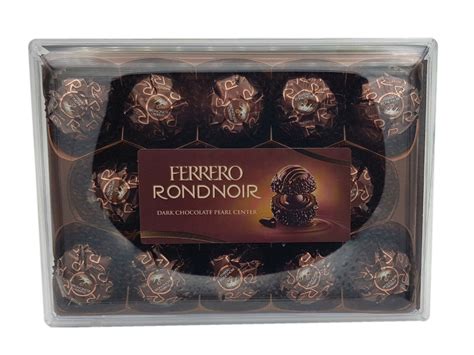 3 Boxes Ferrero Rocher Rondnoir Dark Chocolate Pralines 0 9lbs