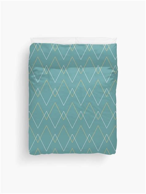 Vibrant Teal Duvet Cover