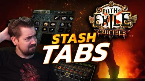 What Stash Tabs Should You Get In Path Of Exile Youtube