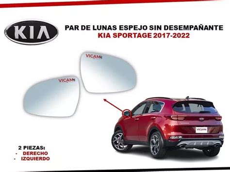 Par De Lunas Espejo Kia Sportage Sin Desempañante 2017 2022 Meses sin