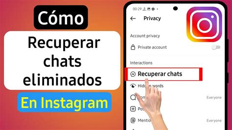 C Mo Recuperar Mensajes Y Chats De Instagram Eliminados Copia