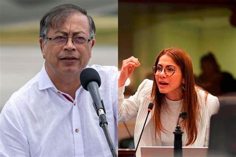 Gustavo Petro Y Catherine Juvinao Protagonizan Tremendo Rifirrafe